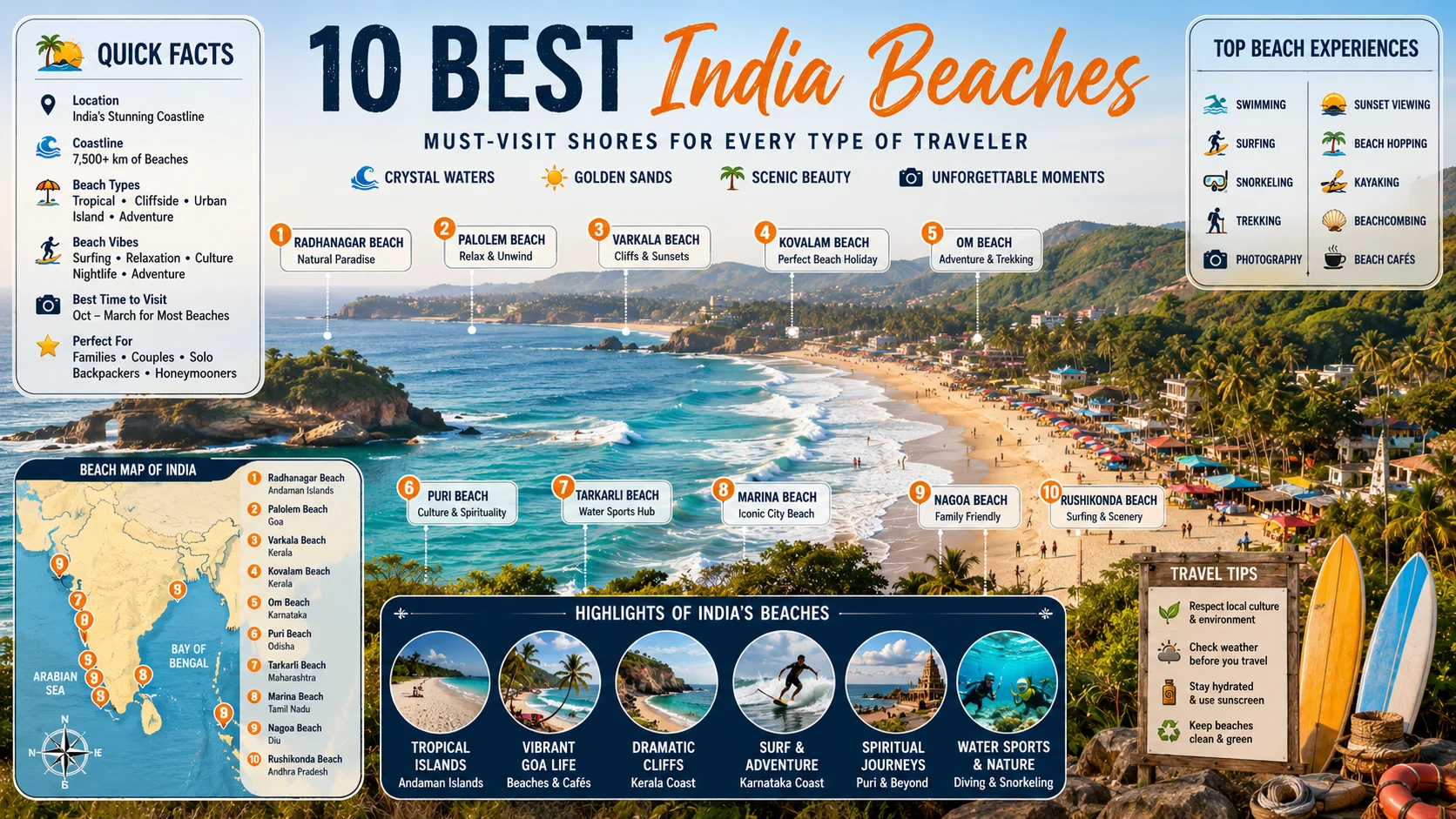 India Beaches