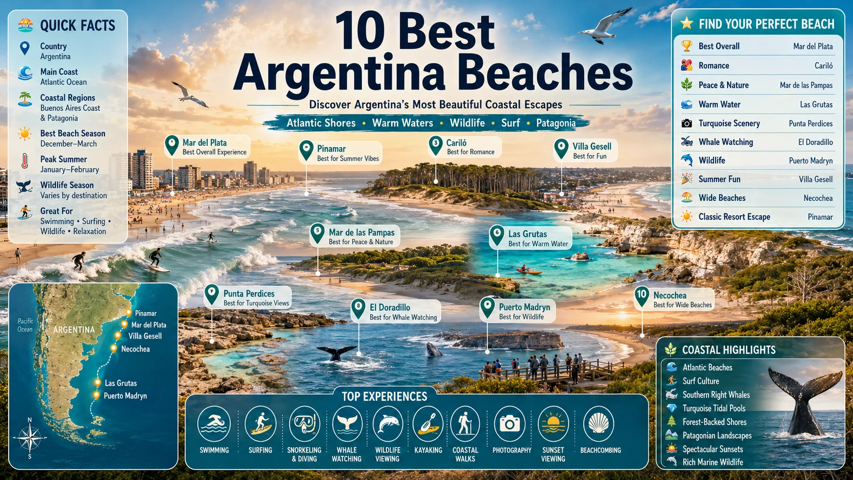 argentina beaches