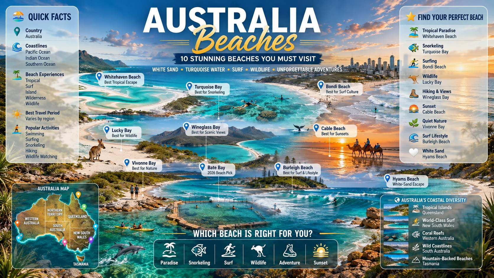 australia beaches