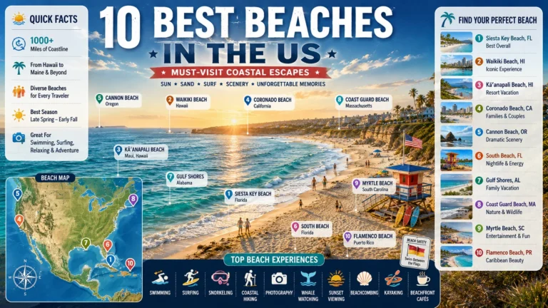 best beaches in the us