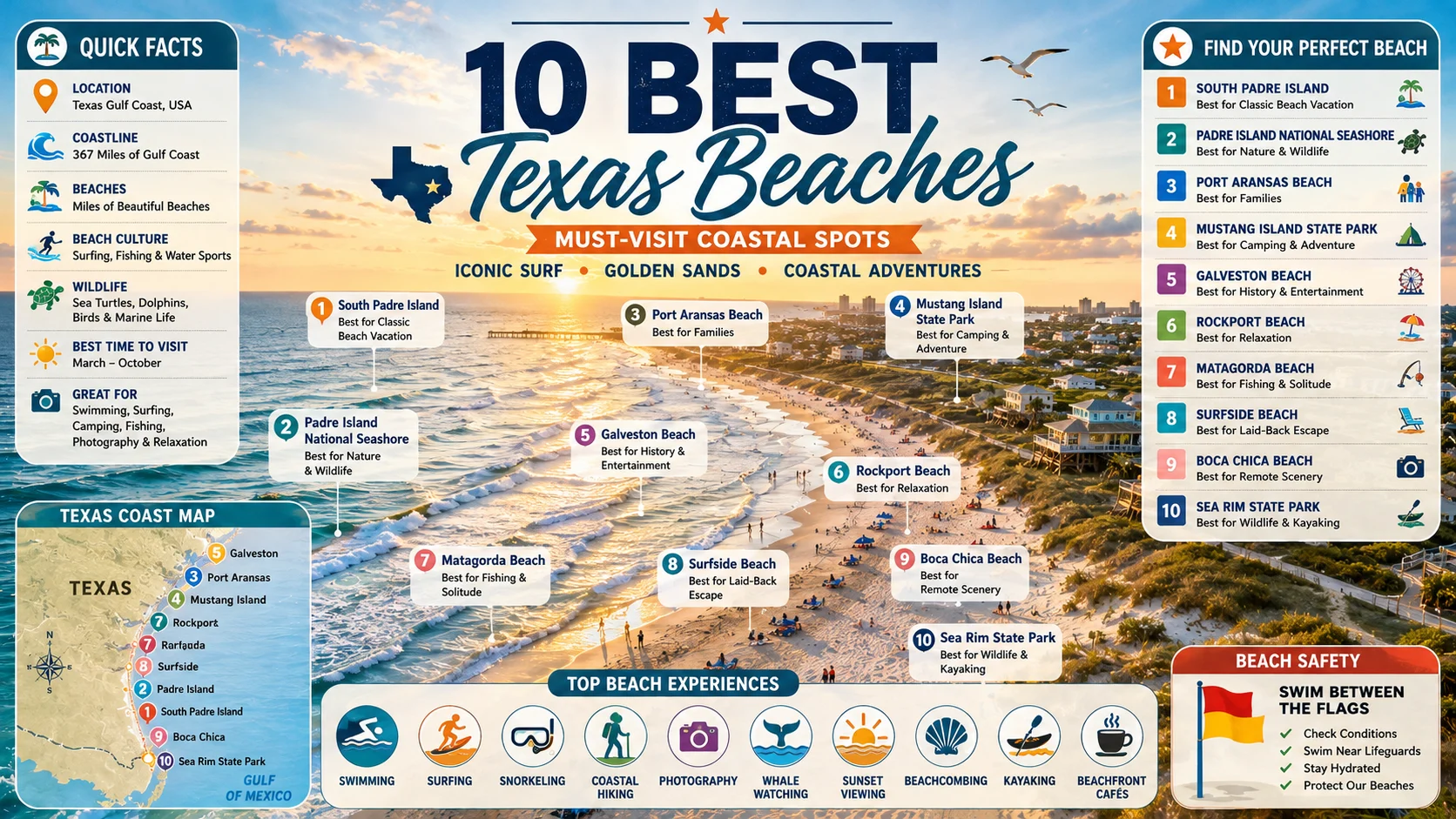 best texas beaches