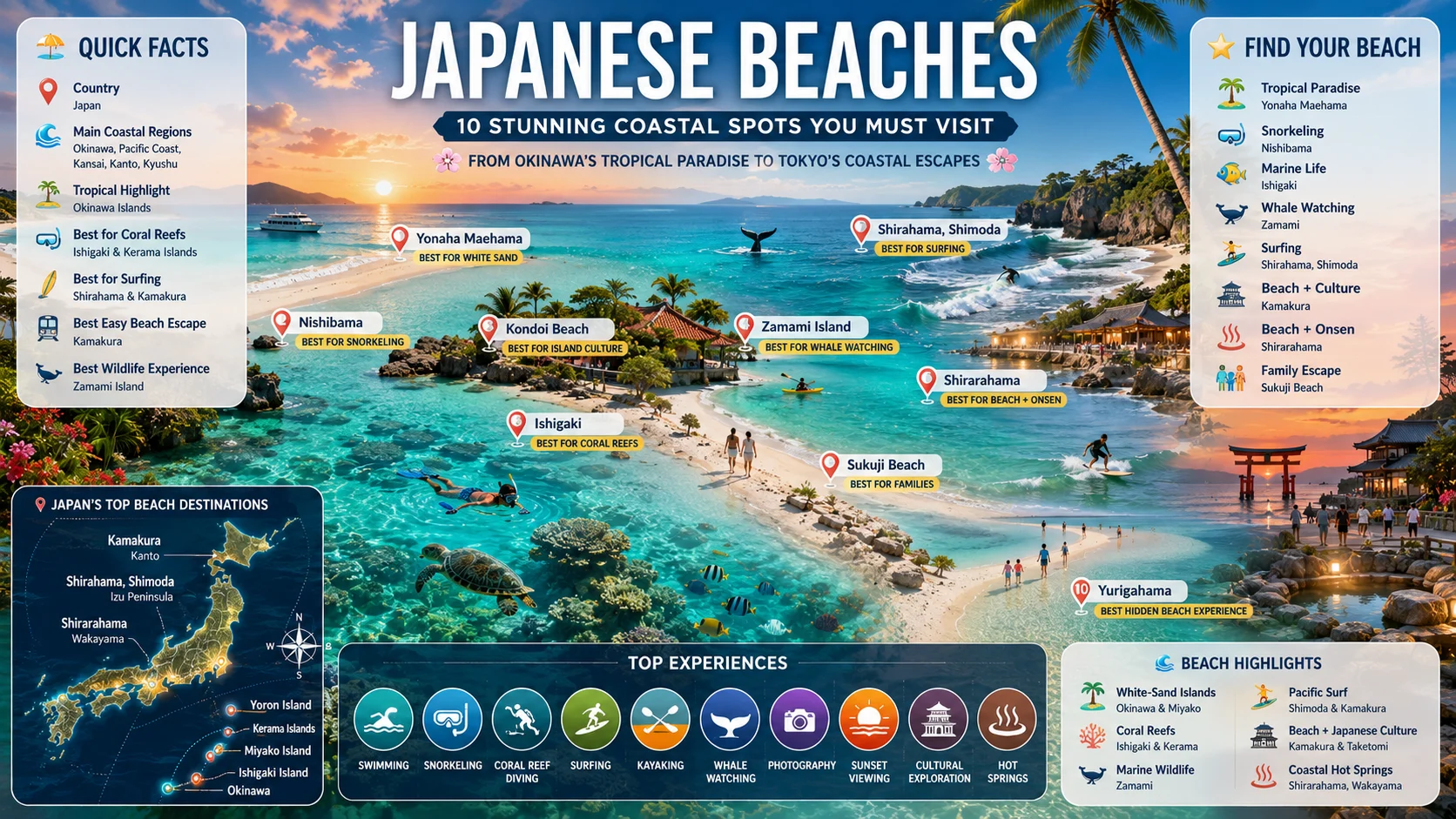 japanese beaches