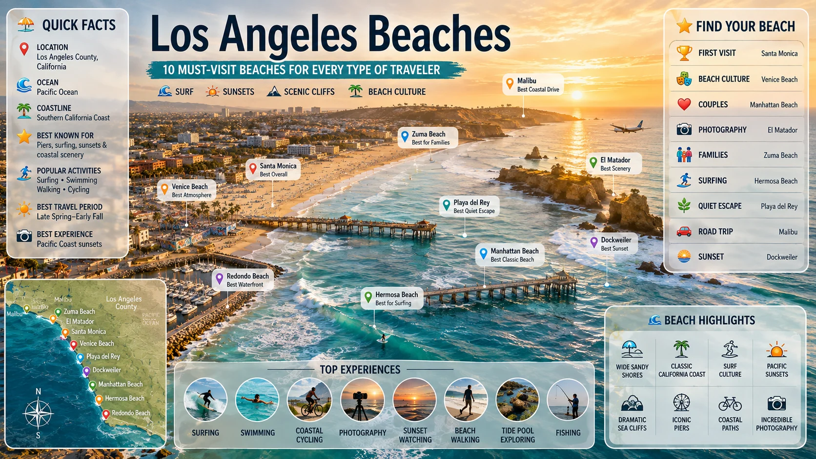 los angeles beaches