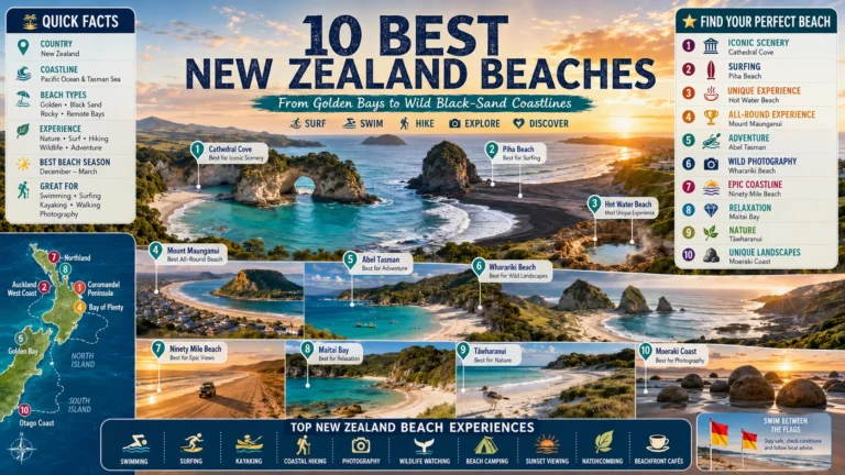 new zealand beaches