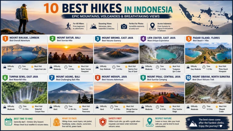 Best Hikes in Indonesia