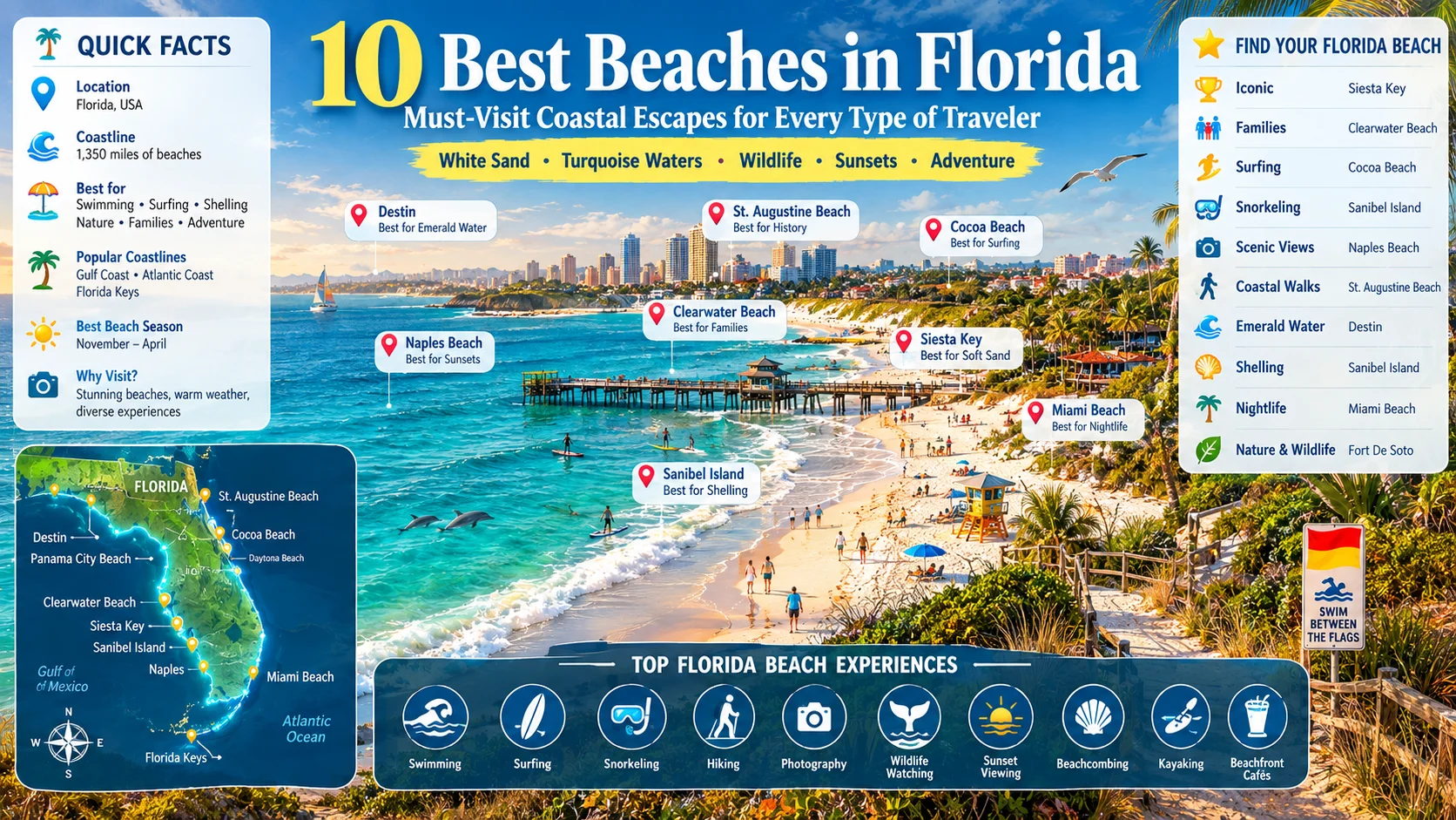 best beaches in florida