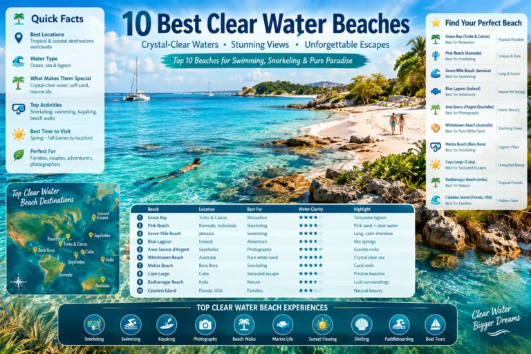 clear water beaches