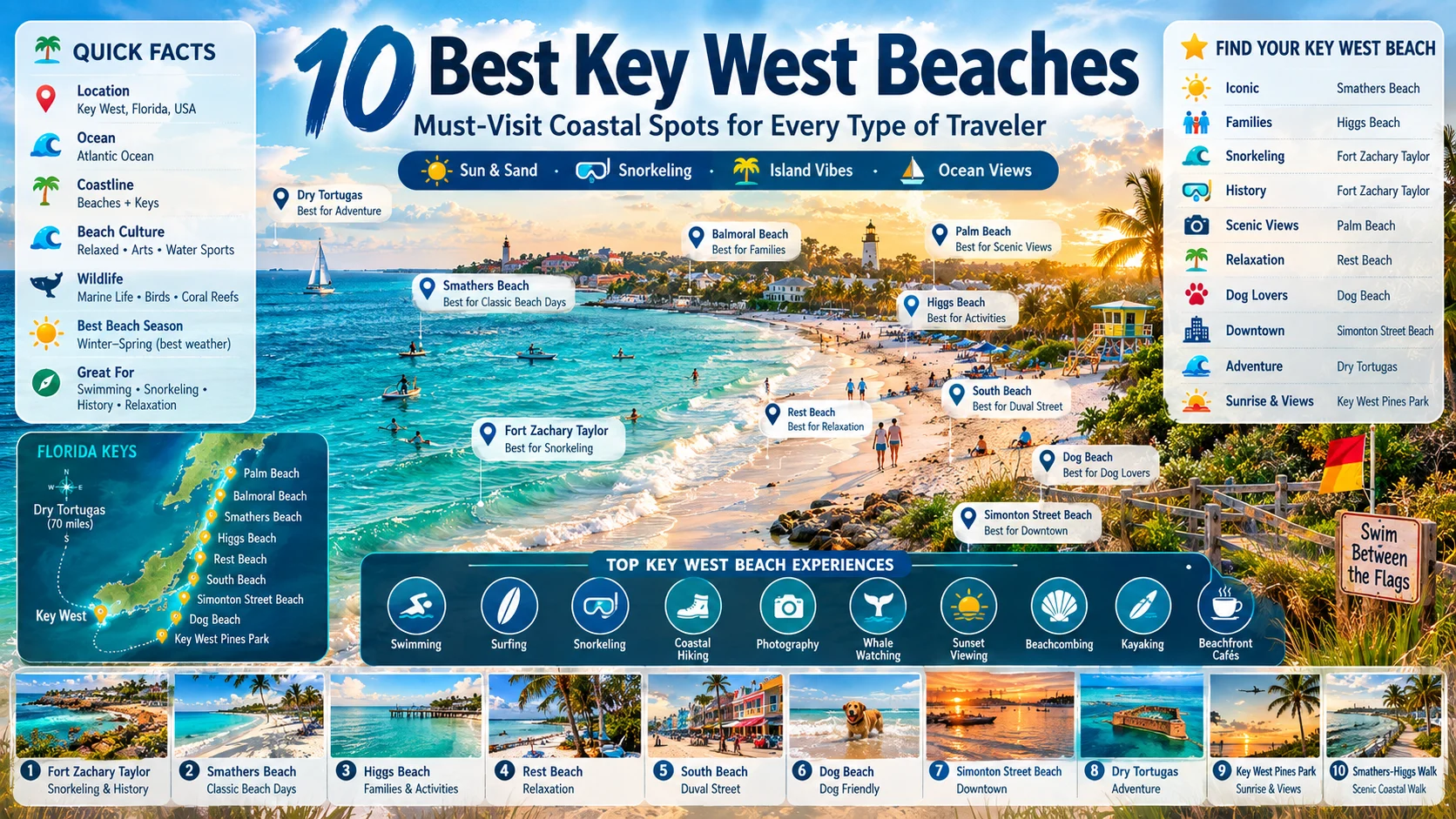 key west beaches