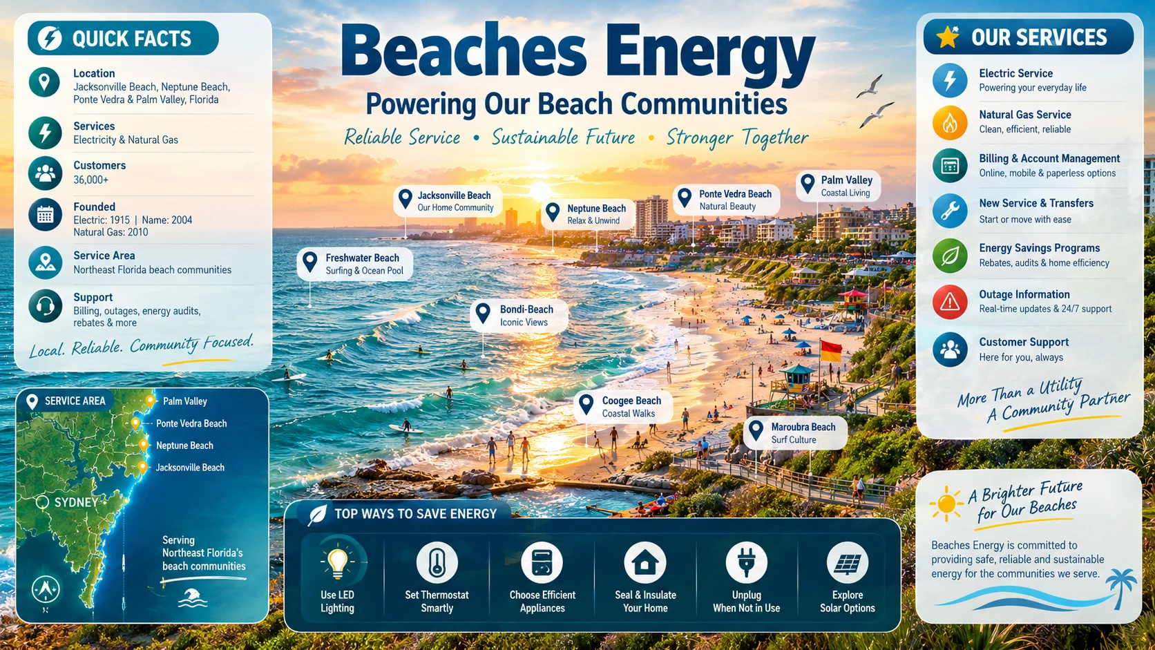 beaches energy
